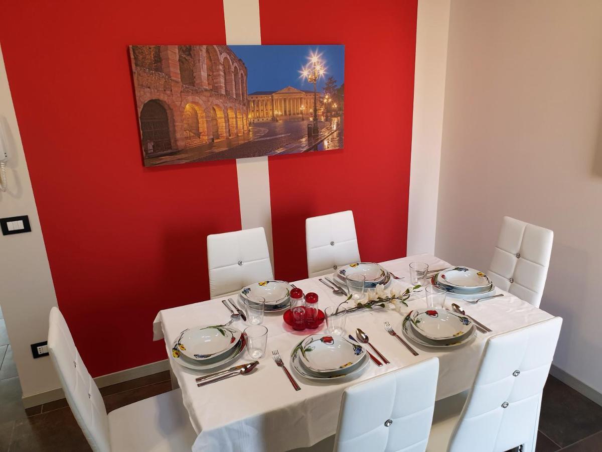 Dimora Rosso San Zeno - Wifi Veloce E Adatto Per Famiglie Verona Bagian luar foto