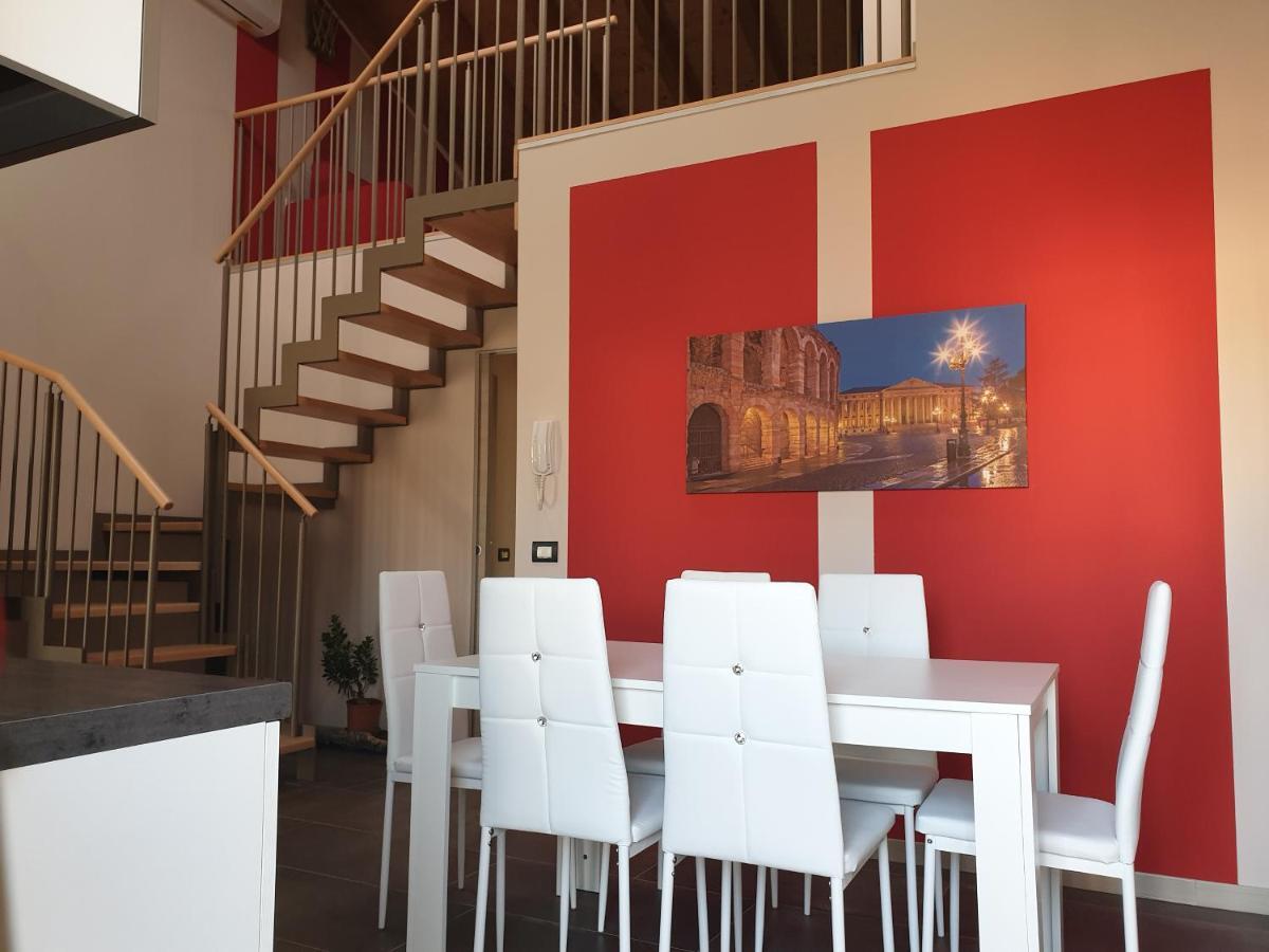 Dimora Rosso San Zeno - Wifi Veloce E Adatto Per Famiglie Verona Bagian luar foto